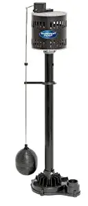 SUPERIOR PUMP 92333, 92301, 92553, 92551 Pedestal Sump Pump