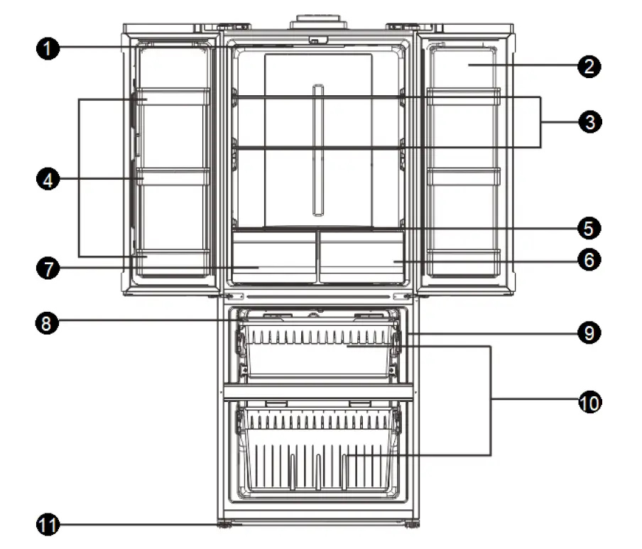 ELBA-ER-M5342FD-French-Door-Refrigerator-Owner-fig-5