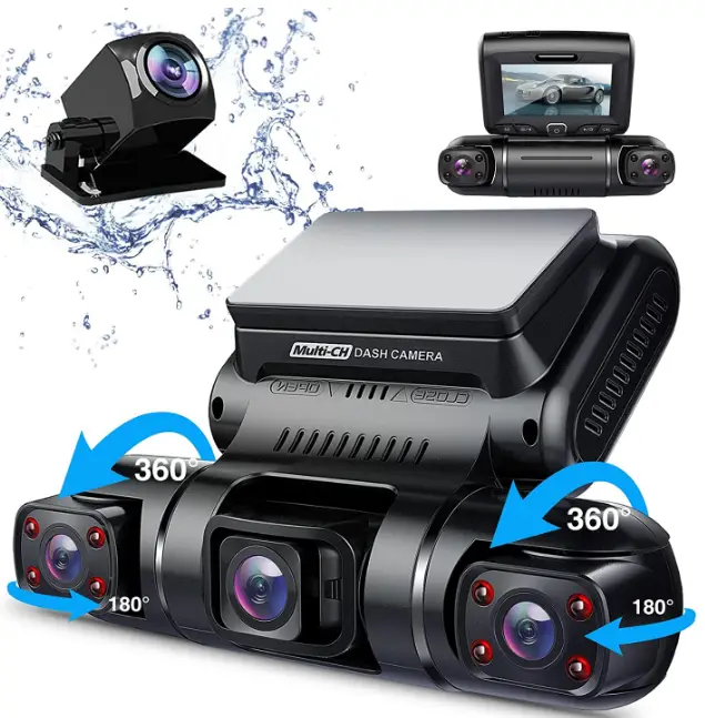 PRUVEEO-D90-4CH-4-Channel-FHD-Dash-Cam-PRODUCT