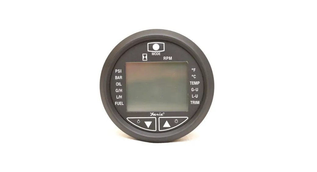 Faria Boat Multi-function Pilot Gauge Installation Guide
