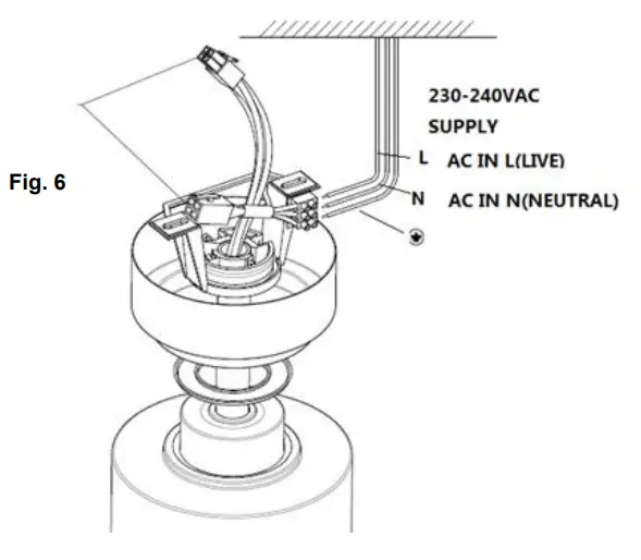 Lucci air 210989 Airfusion Fraser DC Ceiling Fan - PARTS LIST 4