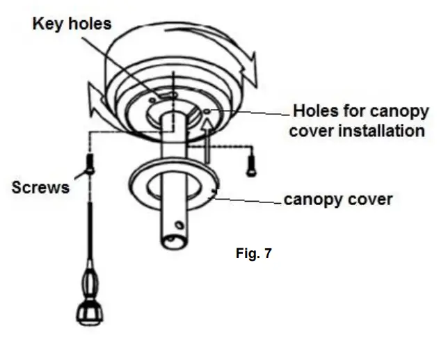 Lucci air 210989 Airfusion Fraser DC Ceiling Fan - PARTS LIST 4