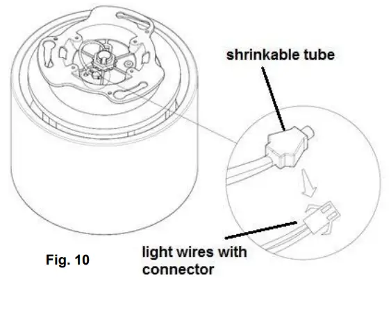 Lucci air 210989 Airfusion Fraser DC Ceiling Fan - PARTS LIST 7