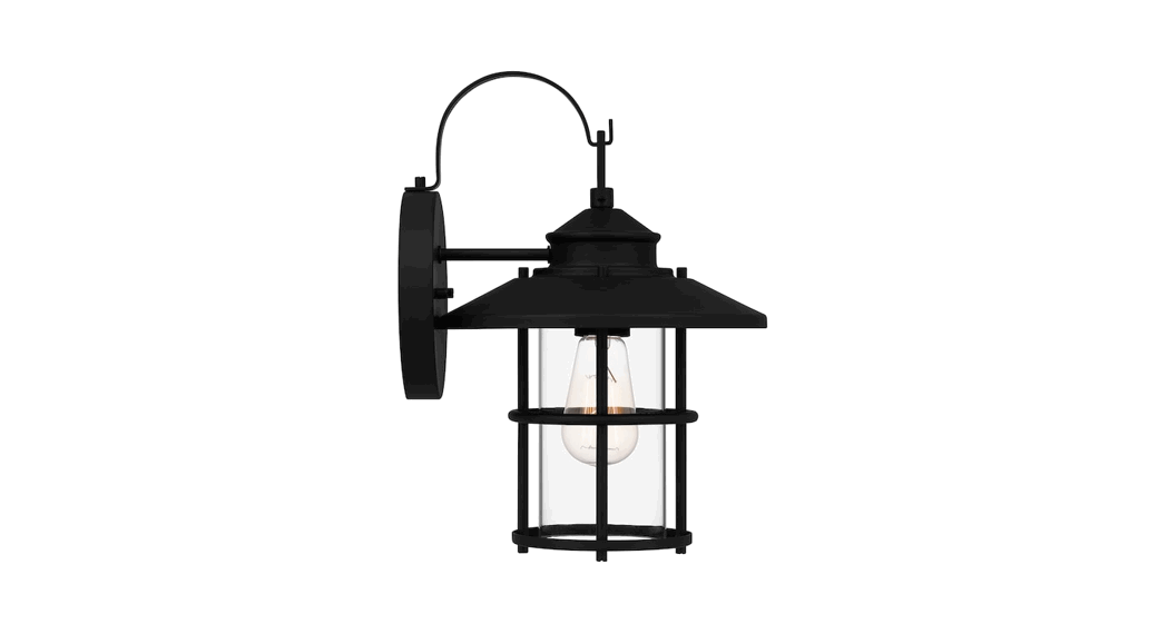 Quoizel Lom8409mbk 1 Light 14 Inch Matte Black Outdoor Wall Lantern Instruction Manual Quoizel Lom8409mbk 1 Light 14 Inch Matte Black Outdoor Wall Lantern Instruction Manual