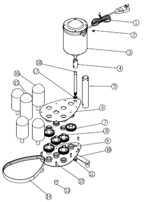 NOBLE 274LCNBGW Heavy-Duty Electric Bar Glass Washer-3