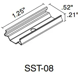 STAINLESS STEEL CLIP