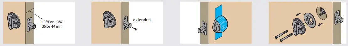 Kwikset ‎99140-111 Convert Smart Lock Conversion Kit 4