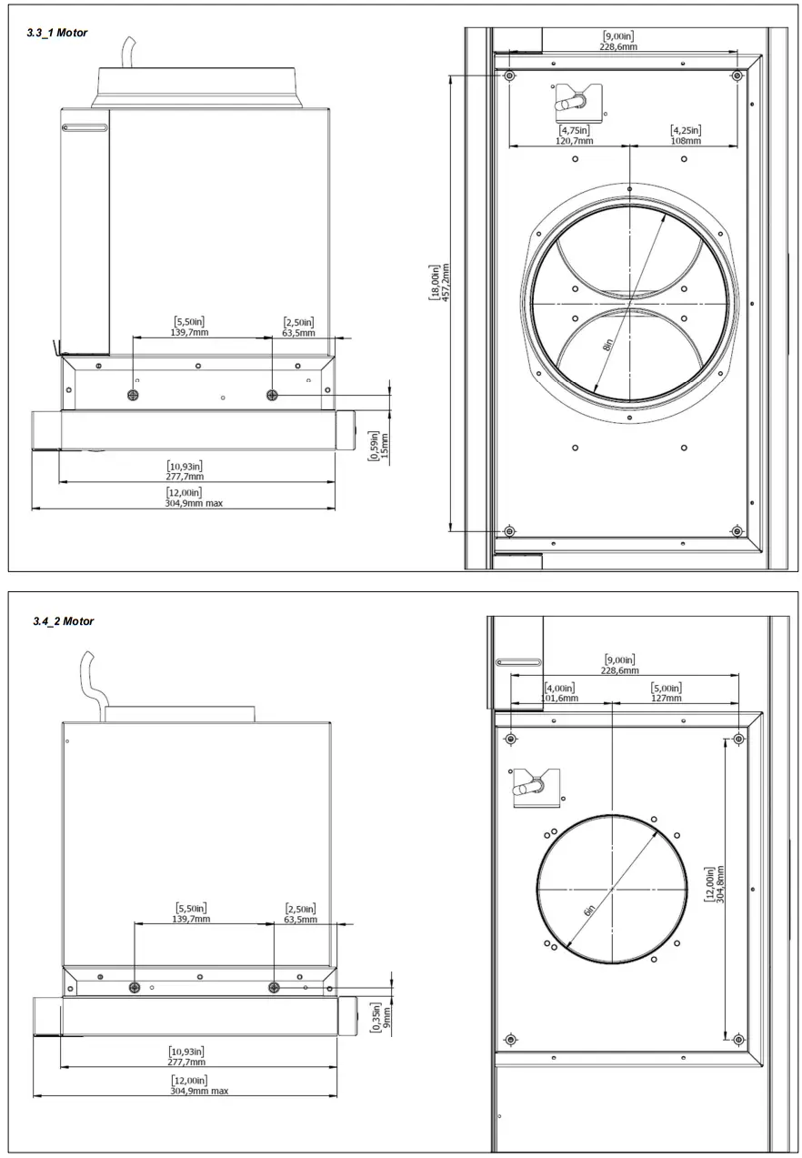 FORTE KEIRA 120V- 60HZ Cooker Hoods fig 2