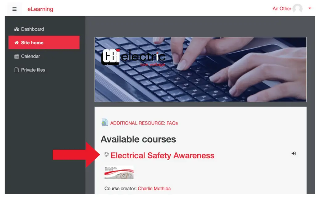CBI-electric CBI eLearning Software - fig 4