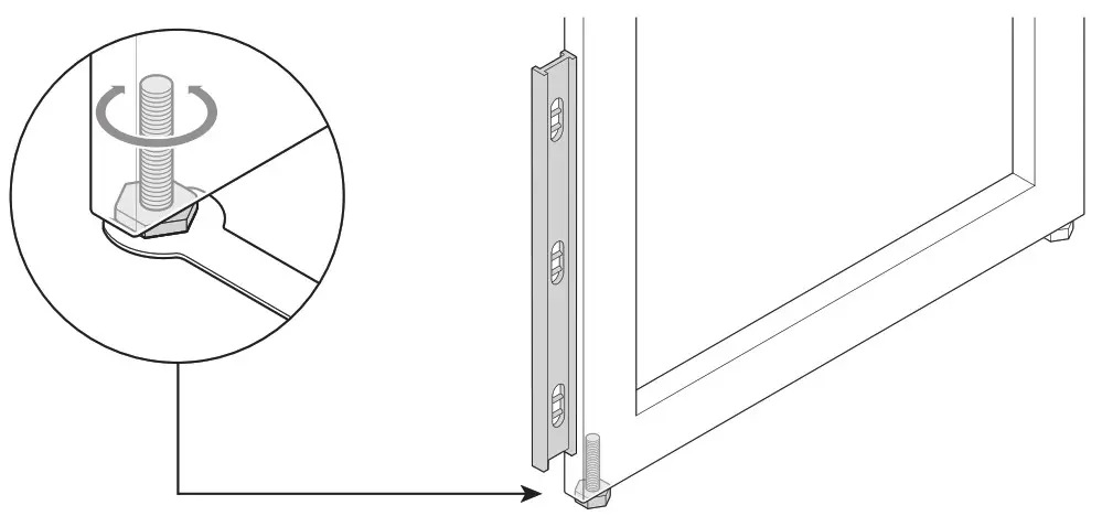 Martha Stewart INS 0030 14 Inch Depth Perry St White Woodgrain Gold Metal - FIG16