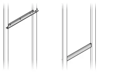 Martha Stewart INS 0030 14 Inch Depth Perry St White Woodgrain Gold Metal - FIG18