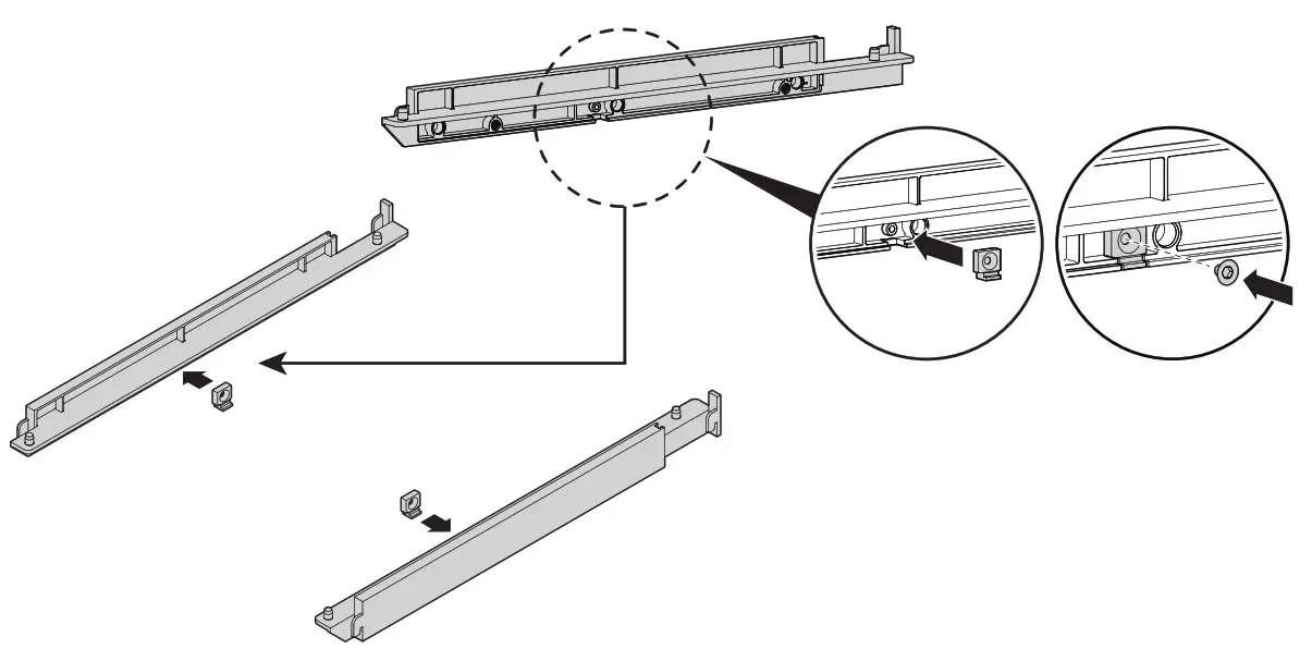 Martha Stewart INS 0030 14 Inch Depth Perry St White Woodgrain Gold Metal - FIG21