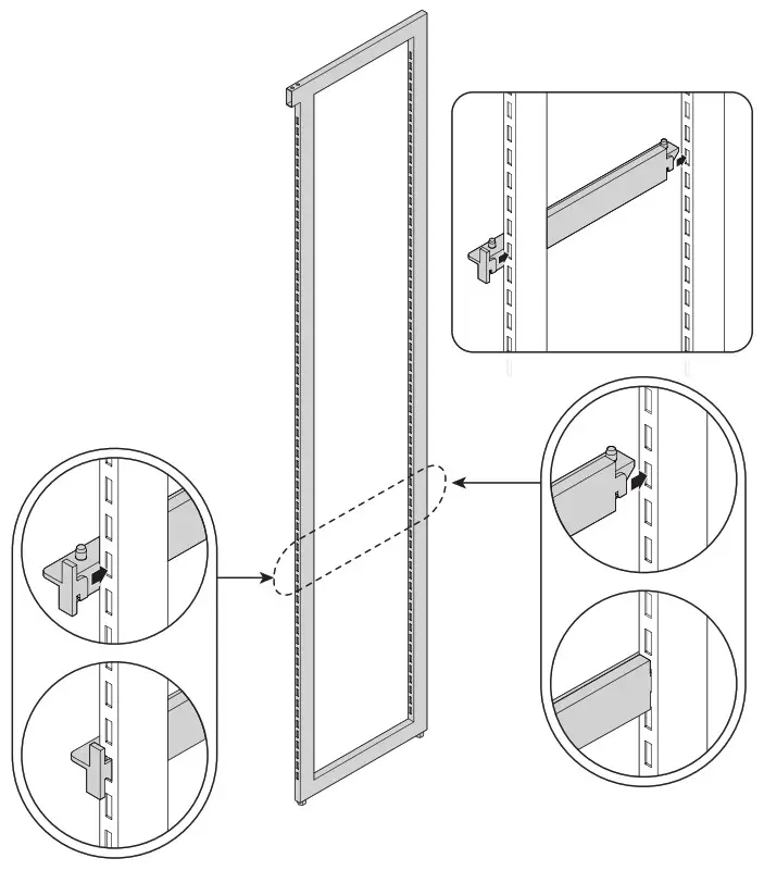 Martha Stewart INS 0030 14 Inch Depth Perry St White Woodgrain Gold Metal - FIG24