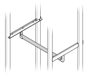 Martha Stewart INS 0030 14 Inch Depth Perry St White Woodgrain Gold Metal - FIG37