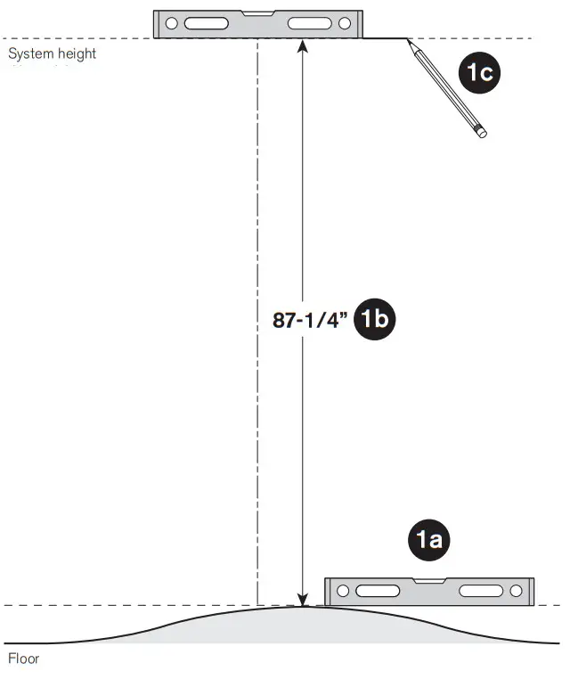 Martha Stewart INS 0030 14 Inch Depth Perry St White Woodgrain Gold Metal - FIG6