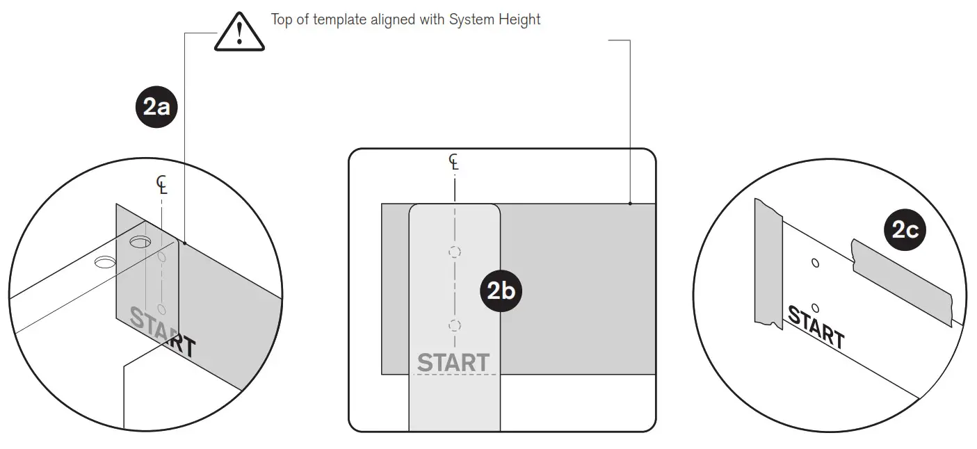Martha Stewart INS 0030 14 Inch Depth Perry St White Woodgrain Gold Metal - FIG7