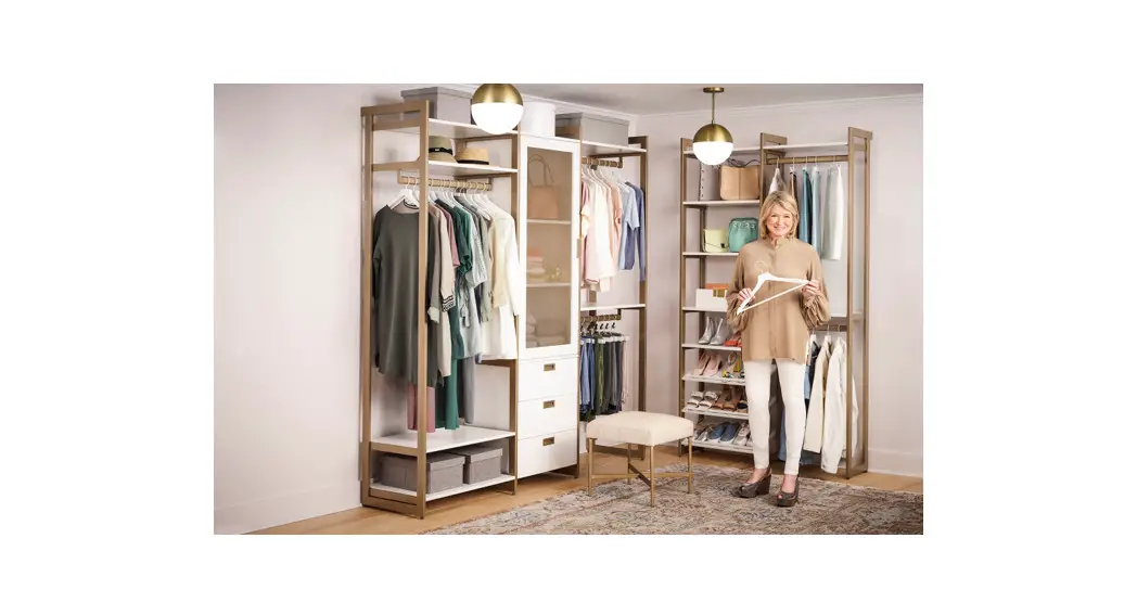 Martha Stewart Ins-0030 14 Inch Depth Perry St White Woodgrain/gold Metal Installation Guide