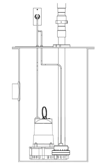 ion Technologies WC33 Submersible Sump Pump - FIg