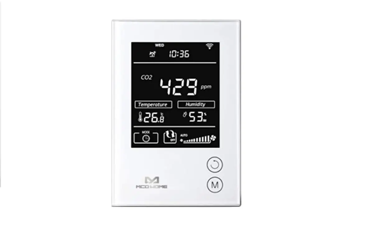 Mco Home Z-wave Co2 Monitor 12v Mcoemh9-co2 Manual