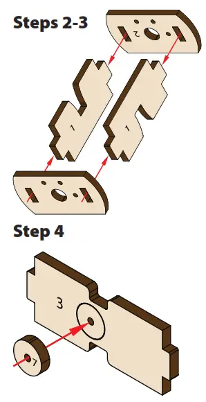 PITSCO EDUCATION W37521 Torsion Catapult Kit - Figure 1