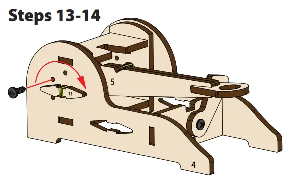 PITSCO EDUCATION W37521 Torsion Catapult Kit - Figure 12