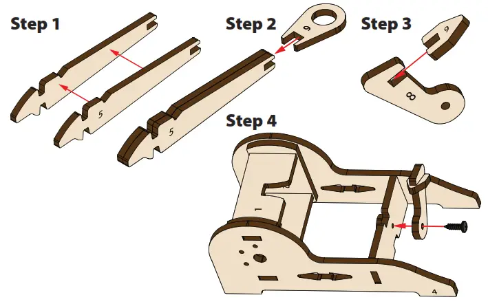 PITSCO EDUCATION W37521 Torsion Catapult Kit - Figure 3