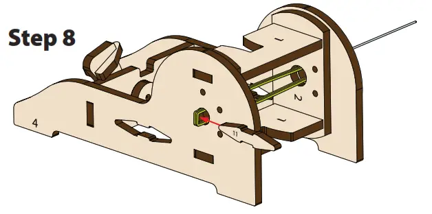 PITSCO EDUCATION W37521 Torsion Catapult Kit - Figure 9