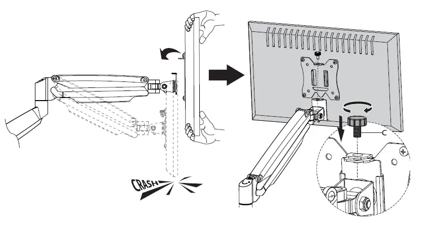 MOUNTUP-MU2001-Polished-Aluminium-Single-Monitor-Wall-Mount-fig- (12)