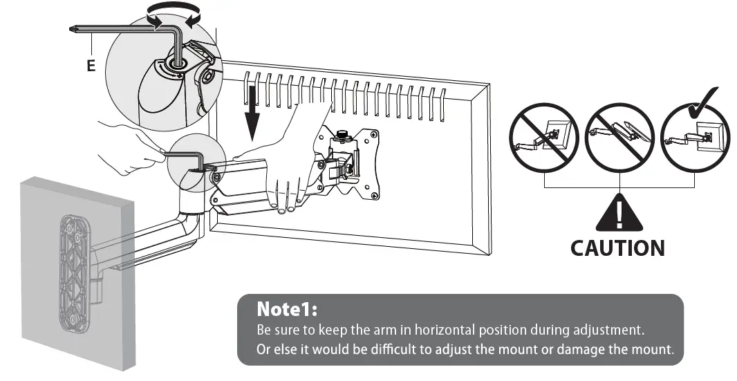MOUNTUP-MU2001-Polished-Aluminium-Single-Monitor-Wall-Mount-fig- (14)
