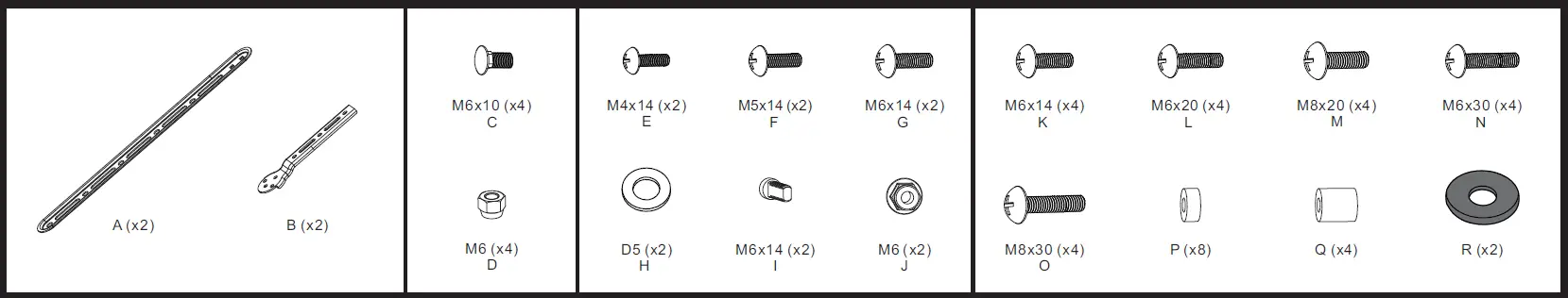 SBOX SB-41 Soundbar Speaker Mount 01