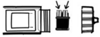 TRIPLETT PH180 Waterproof pH Meter - compartment cap