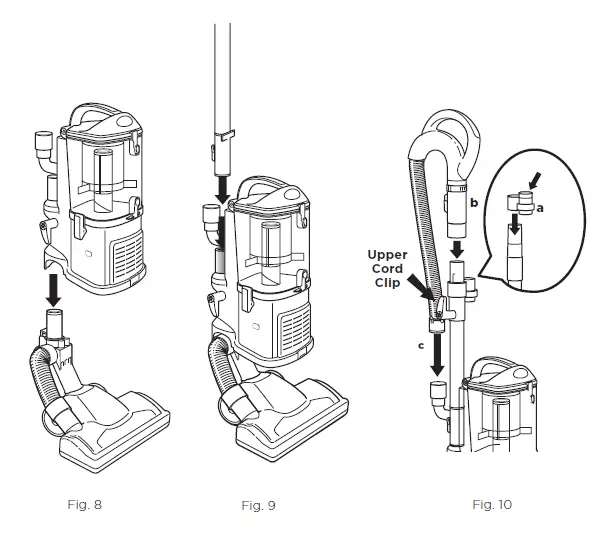 ASSEMBLING YOUR VACUUM