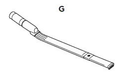 G. Under-Appliance Wand