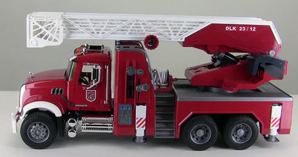 Bruder 02821 Mack Granite Fire Engine Instruction Manual