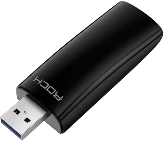 ROCK U1 / U1A AX1800 Wi-Fi 6 Dual-Band USB Adapter