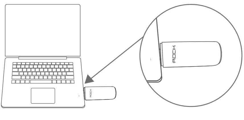 Install the wireless USB adapter
