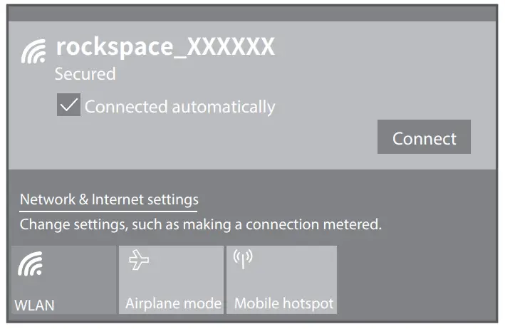 Connect Wi-Fi Network