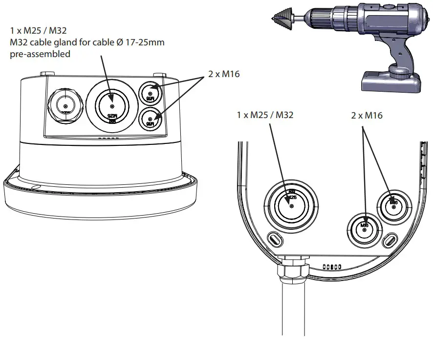 ENSTO RAK131B One Home 36kW Charging Station - separate session