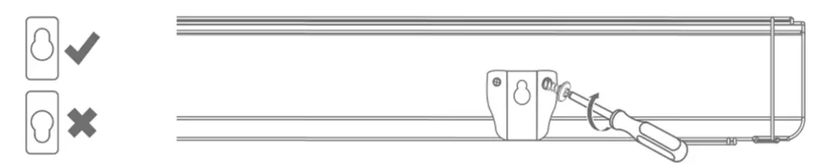 MONOPRICE SB-500 Dolby Digital 5.1 Soundbar - Mounting
