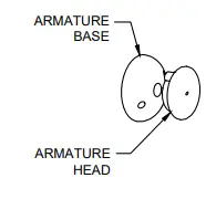 ABH 2300 C28 Surface Mount Magnetic Door Holder 1
