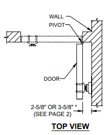 ABH 2300 C28 Surface Mount Magnetic Door Holder 4