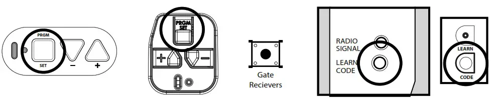 OVERHEAD DOOR Universal Remote - EXAMPLES