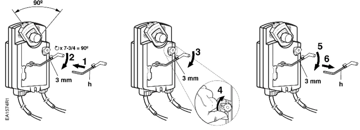 SIEMENS-GPC166-1P-Damper-Actuator-FIG-4