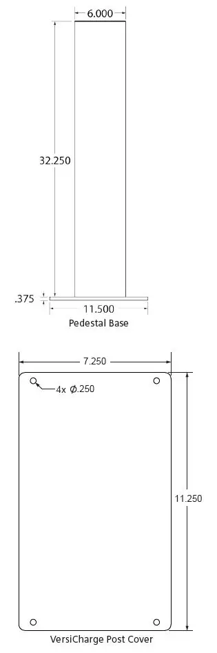 SIEMENS-VersiCharge-95 Inch Post and Integrated-Retraction-Systems-2
