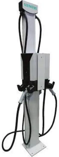 SIEMENS-VersiCharge-95 Inch Post and Integrated-Retraction-Systems