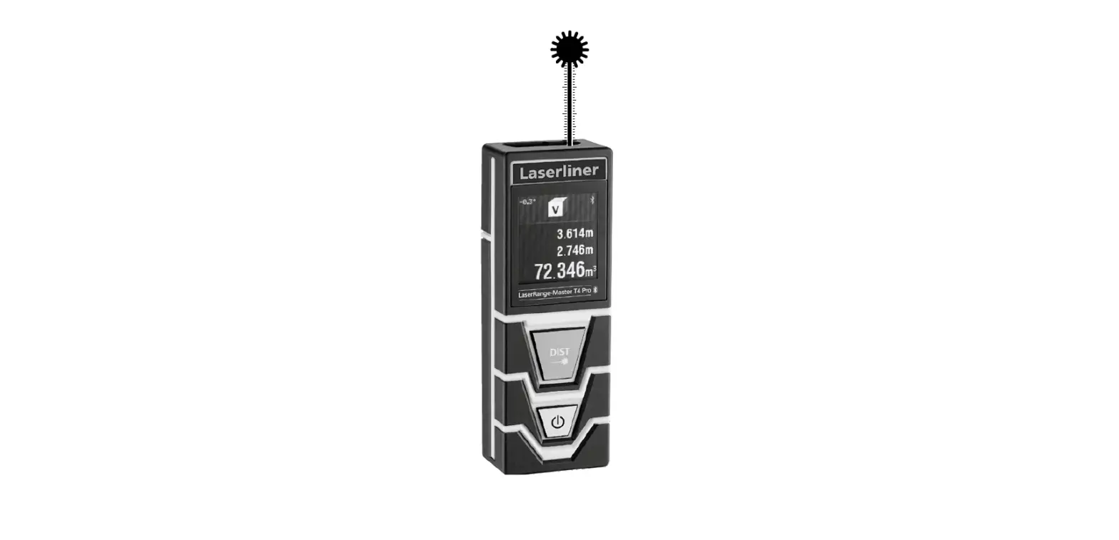 Laserliner 080.850a Laserrange-master T4 Pro Laser Distance Meter User Manual