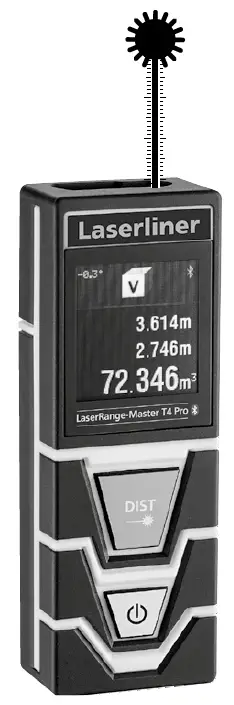 Laserliner 080.850A LaserRange-Master T4 Pro Laser Distance Meter