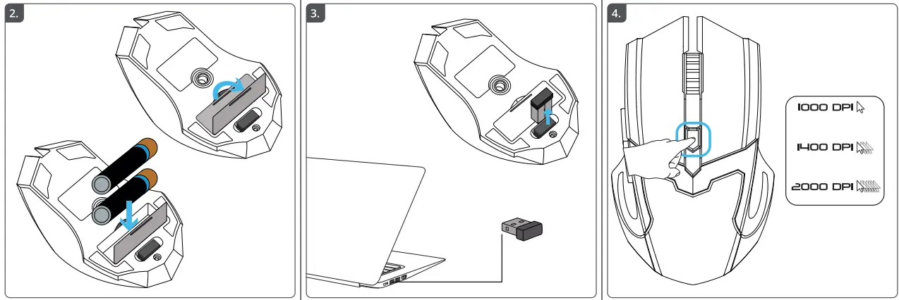 Trust Gav Wireless Mouse 2