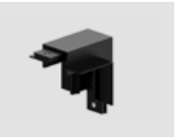 LIGHTINOVA CLIXX MICRO Magnetic Track System 1 Meter - CORNERS 3