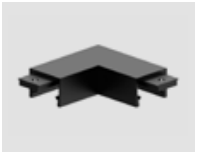 LIGHTINOVA CLIXX MICRO Magnetic Track System 1 Meter - CORNERS